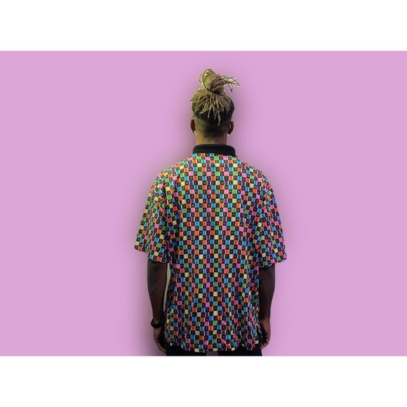 BIJOU 90s Retro Korean | Oversized Collard shirt| size: XL - Picture 3 of 4